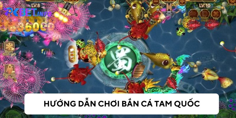 Hướng dẫn chơi game bắn cá tam quốc