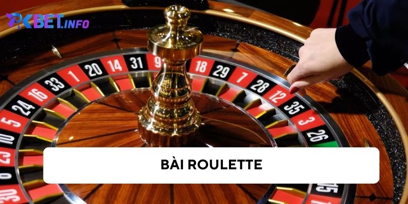 Trò chơi Roulette tại Pkbet